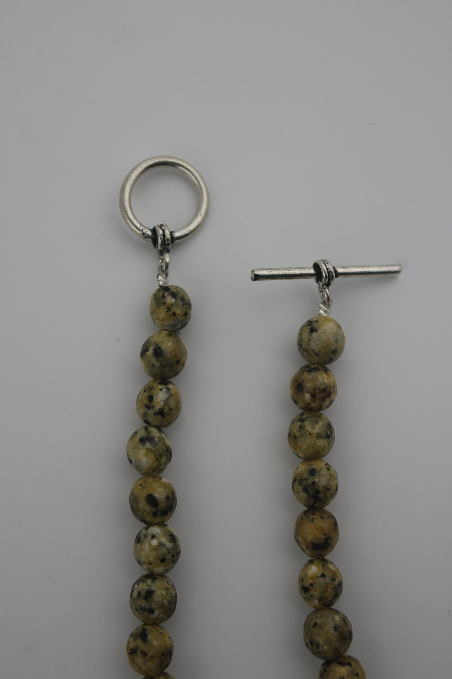 Mrudhvi Yellow Agate Long Necklace Set