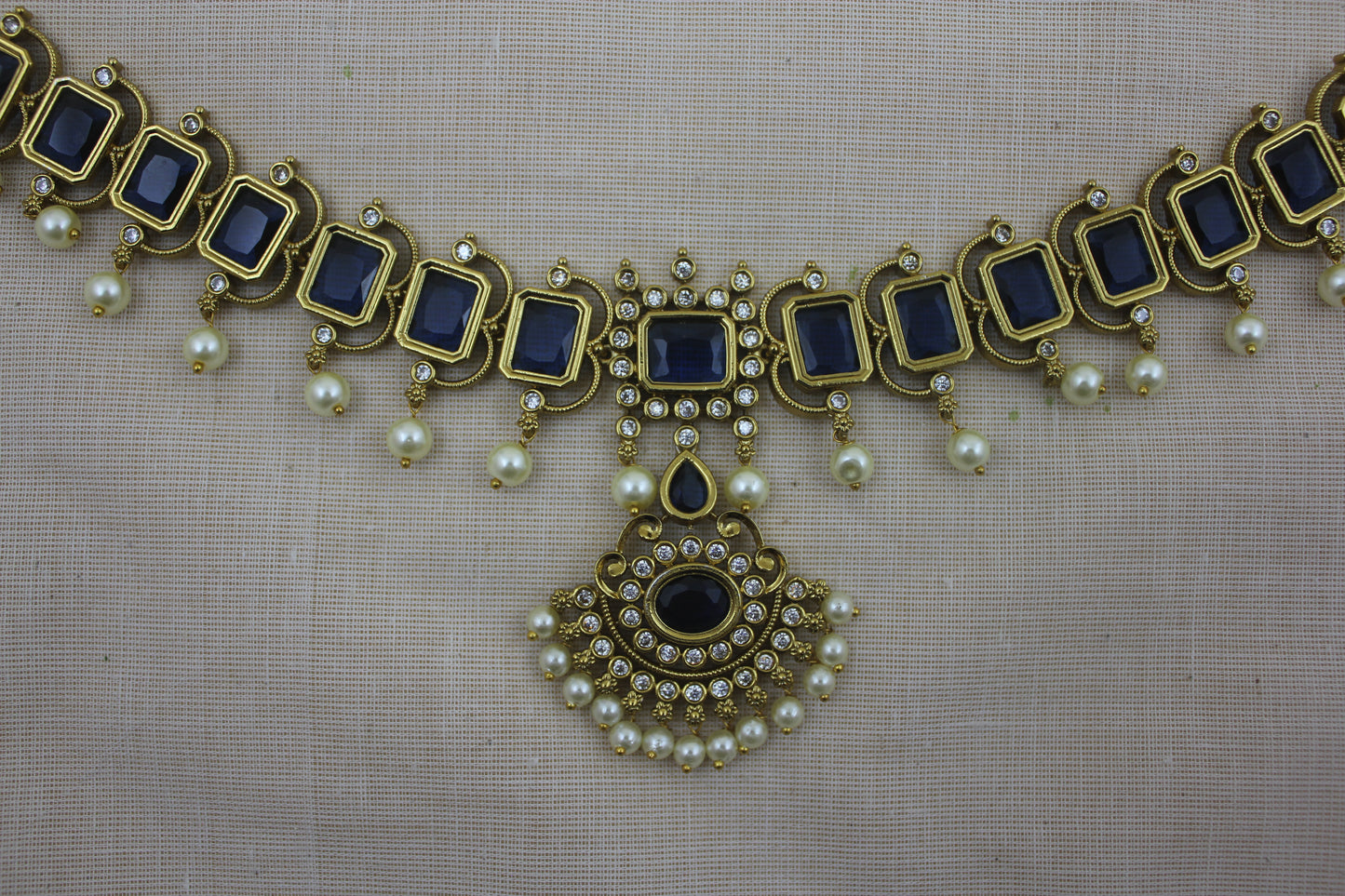 Shyam Antique Matte Necklace Set