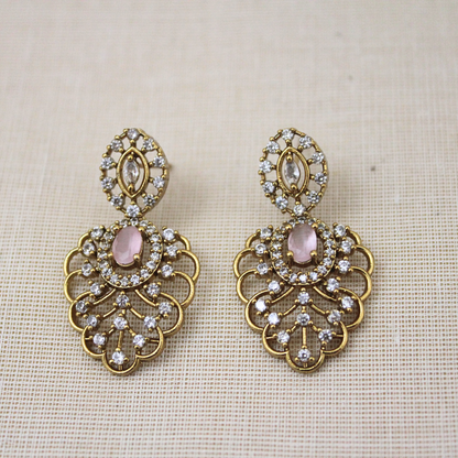Pavitra Antique Matte Necklace Set