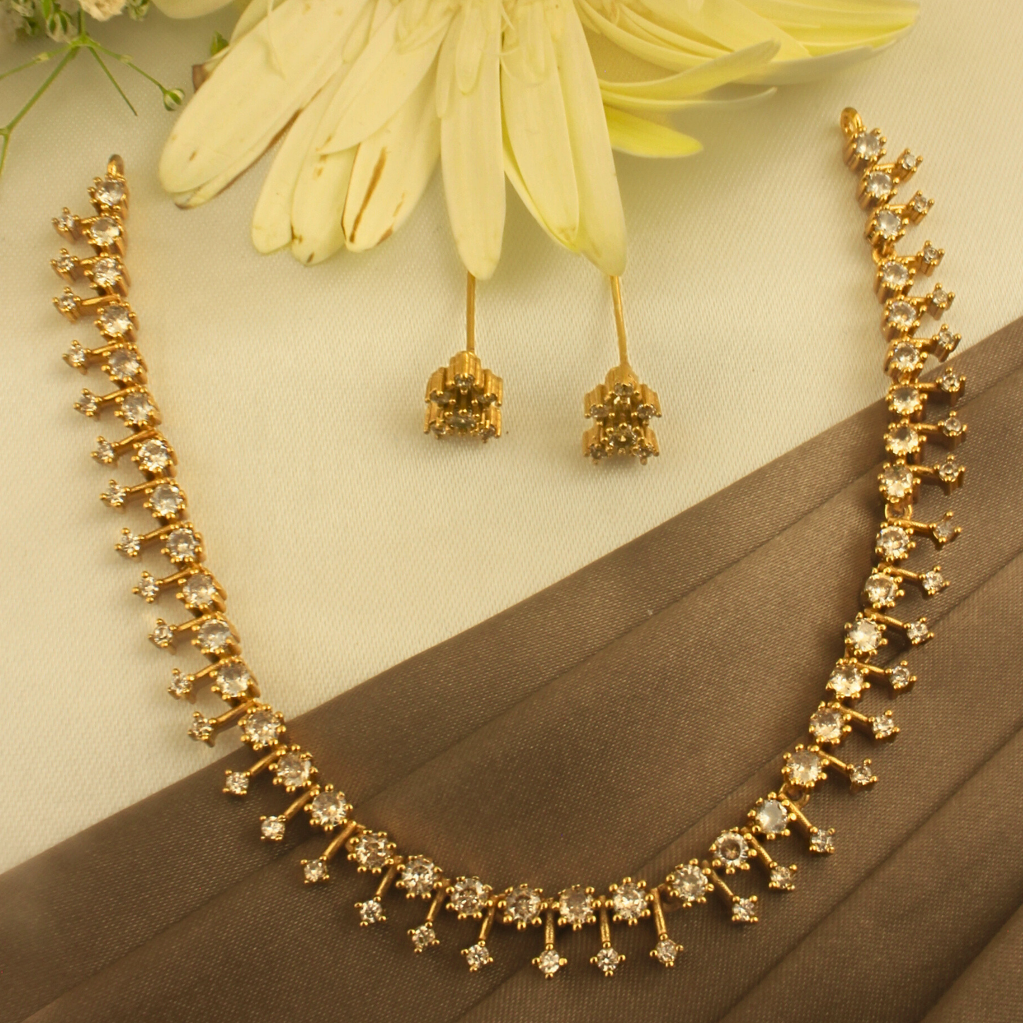 Shweta Antique Matte Necklace Set
