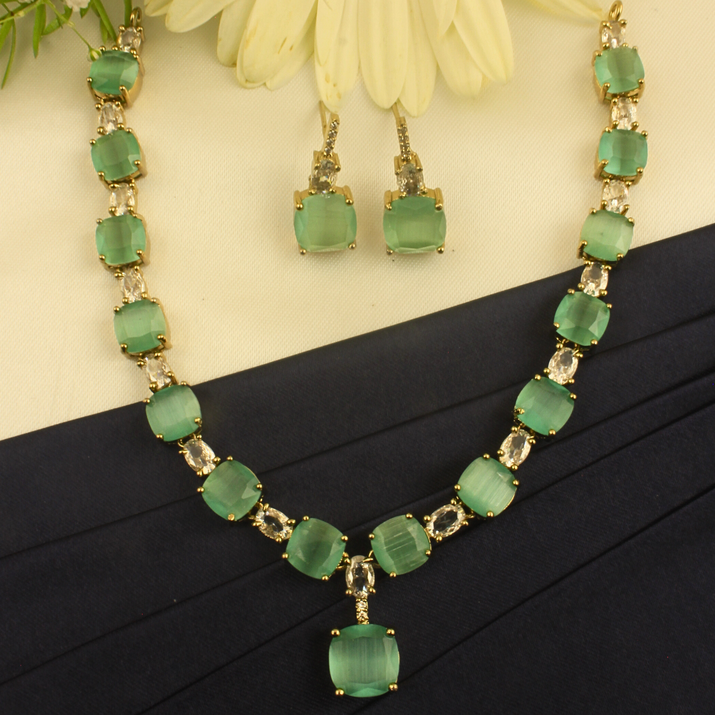 Chhaya Antique Matte Necklace Set